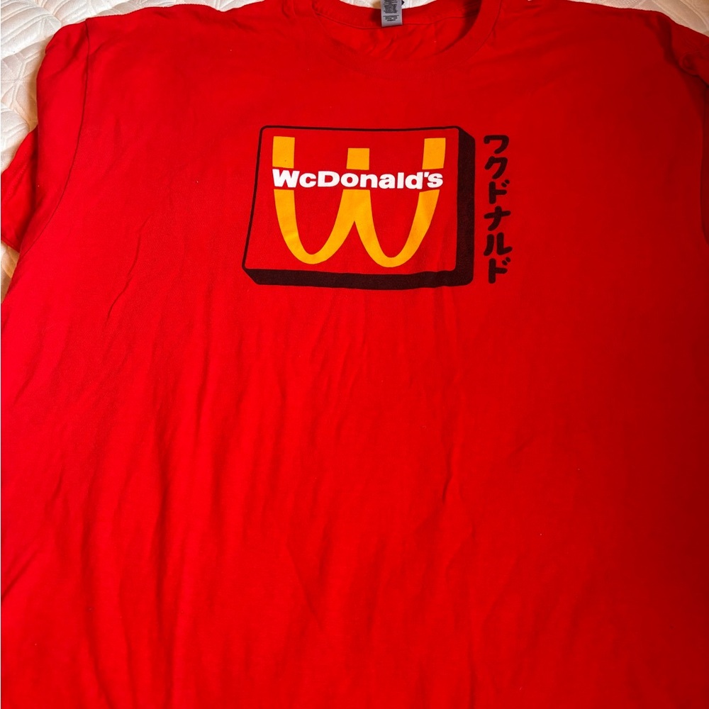 Red WcDonald's Tee